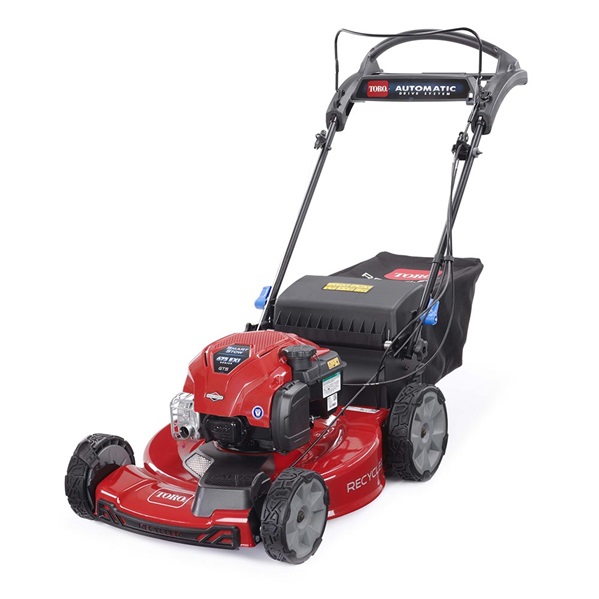 Awd self store propelled lawn mower