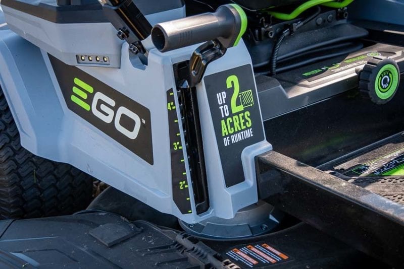 Ego Z6 Height of cut