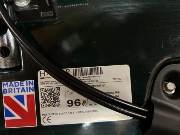 Used Hayter Harrier 41 Autodrive E/S (Code 376B) - Image 6