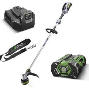 Ego ST1510E 56V Strimmer Kit 38cm Cut 2.4mm Line B/less Motor Power Load Head 2.5Ah Std Charger