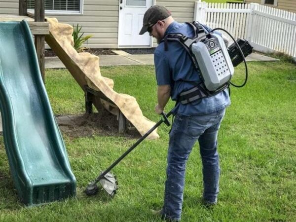 Ego STX3800 Cordless Strimmer 56v 38cm Line Trimmer B/less Motor Carbon Shaft Bare Tool - Image 2
