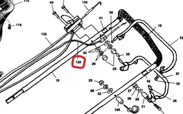 CABLE - OPC 'M Series' Honda Engine