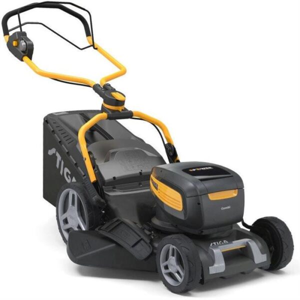 Stiga Combi 748E V 48cm Cordless Mower (END OF SEASON SALE) Kit inc 2 x 5AH Batteries & Charger